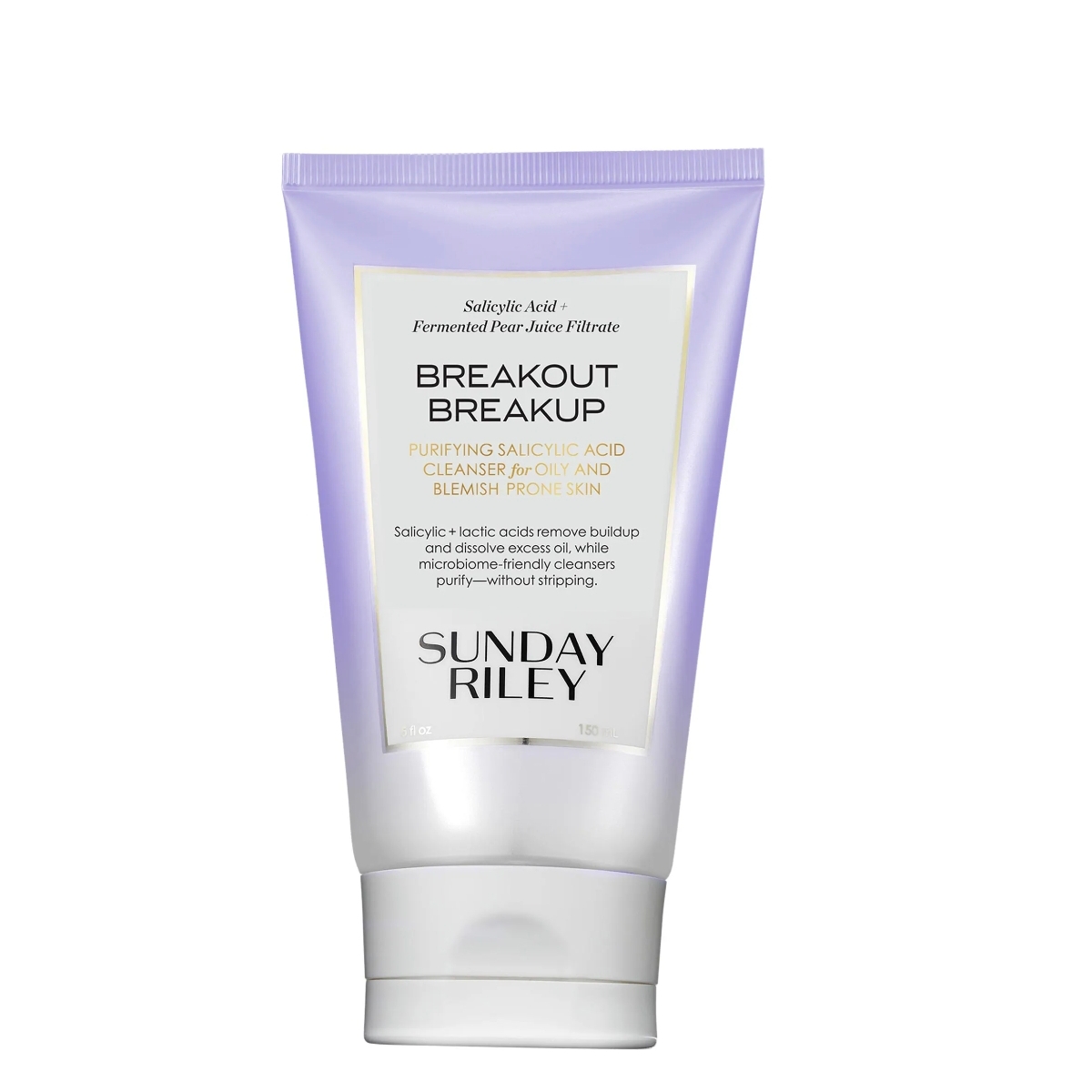 美国海淘 新款Sunday Riley Breakout Breakup水杨酸洗面奶140ml