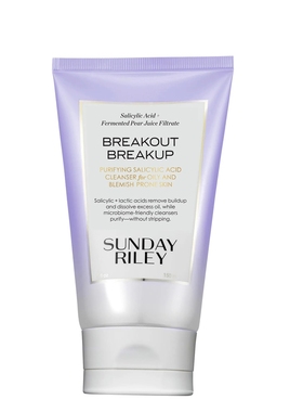 美国海淘 新款Sunday Riley Breakout Breakup水杨酸洗面奶140ml
