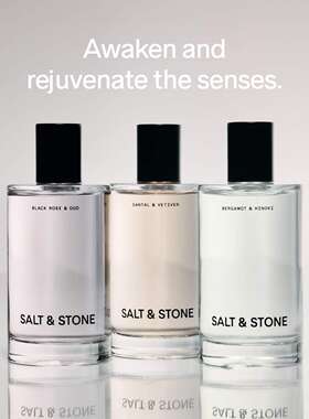 Salt & Stone黑玫瑰/檀香/橙花Body Fragrance Mist香体喷雾100ml