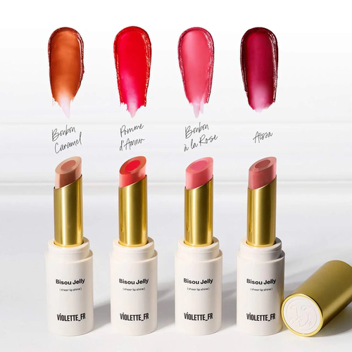 VIOLETTE FR夹心啫喱润唇膏Bisou Jelly保湿滋润口红透明感2.5g