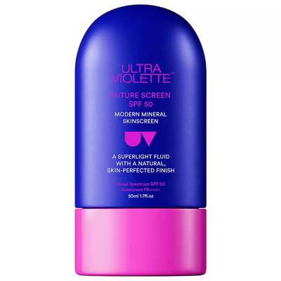 美国代 Ultra Violette Future SPF50 Mineral无香矿物防晒乳50ml