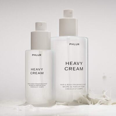 海淘PHLUR浓奶油香氛喷雾Heavy Cream头发身体两用香水甜奶香调
