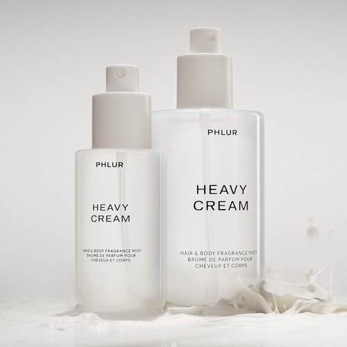 海淘PHLUR浓奶油香氛喷雾Heavy Cream头发身体两用香水甜奶香调