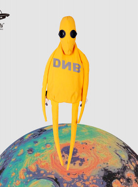 新年礼物外星人双肩包可爱背包