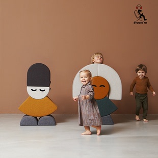 By KlipKlap /MRS&MR/丹麦原装进口防撞宝宝游戏垫