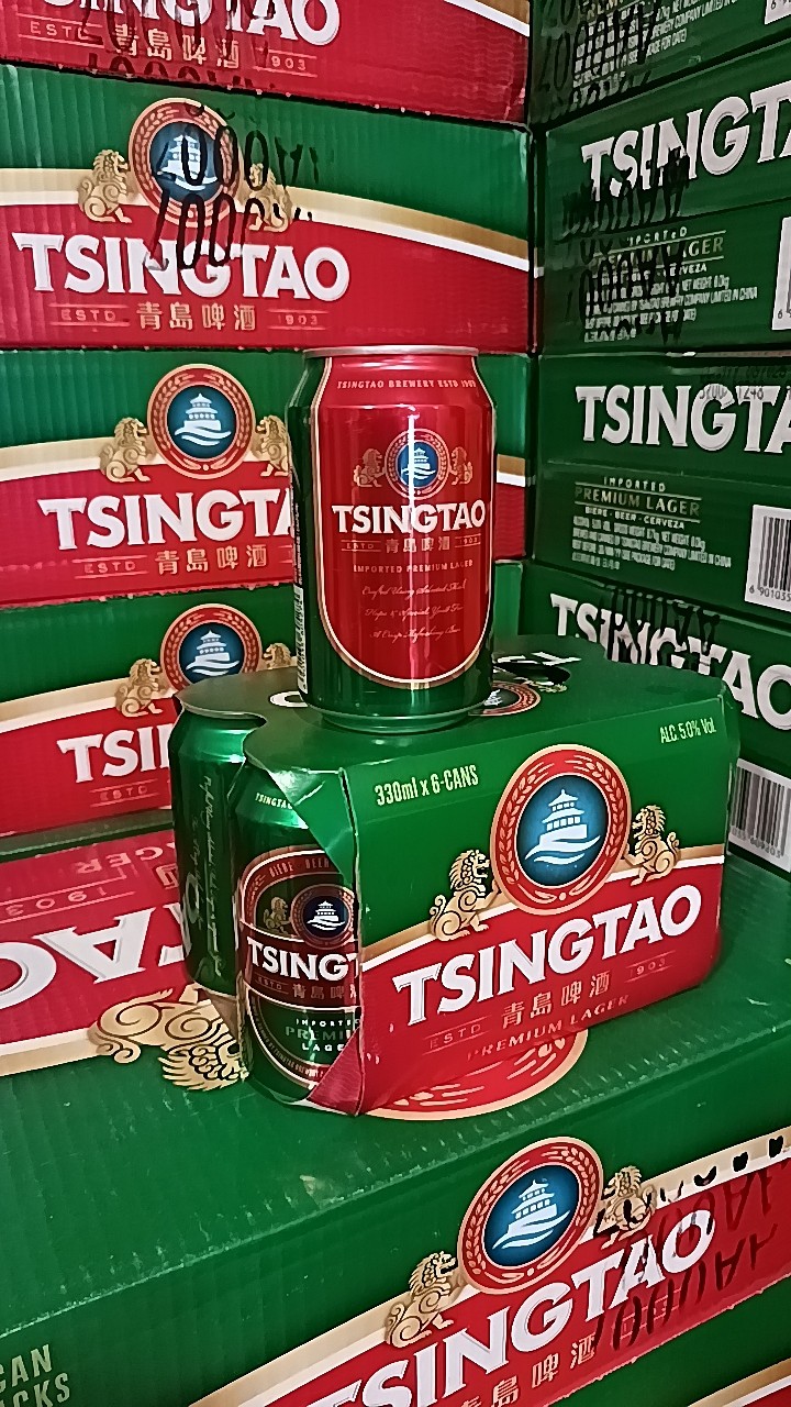 青岛啤酒出口香港老白罐330ml5度高浓酒精度一厂原厂特价