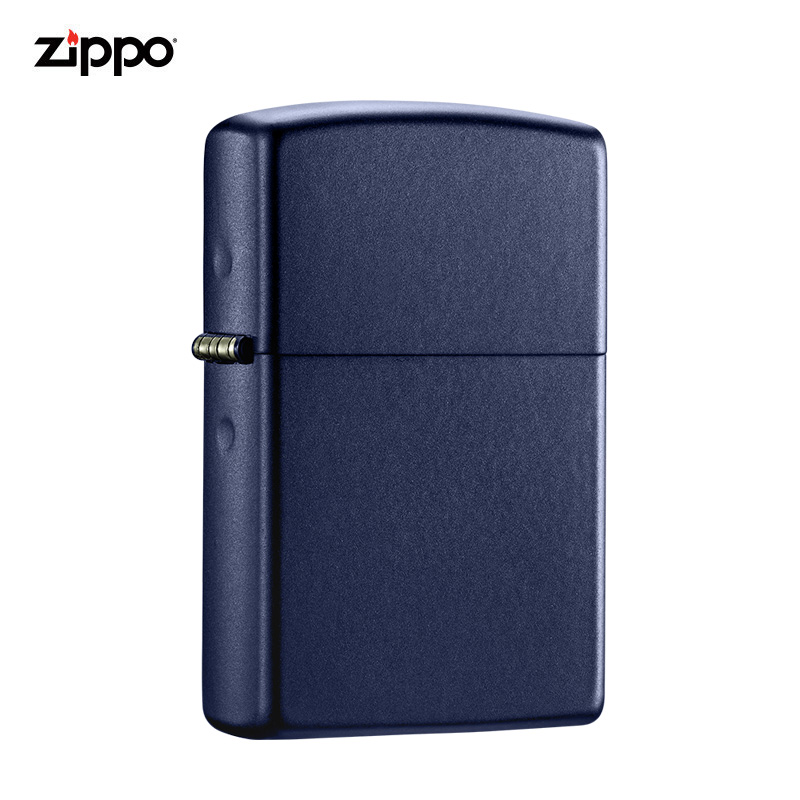 打火机Zippo正版原装海蓝哑漆男士芝宝打火机Zippo239