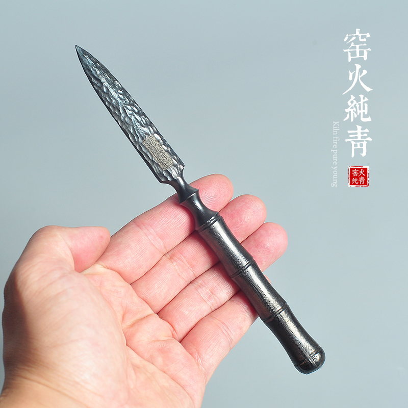 茶刀黑茶饼茶砖撬茶非大马士革