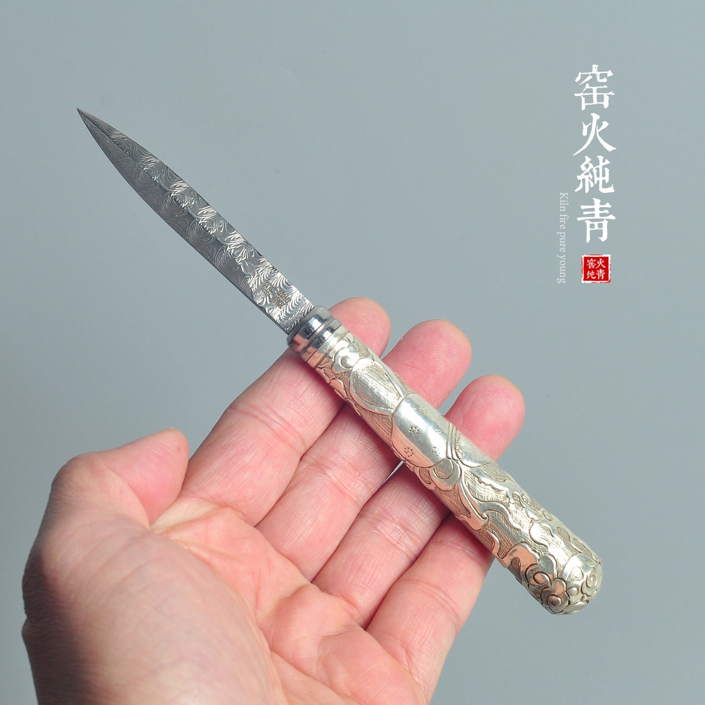 龙泉江龙瑞粉大马士革钢葫芦手工茶刀福禄普洱茶黑茶针茶锥不生锈,餐饮具,茶道/零配,淘宝优惠券,粉丝福利购,淘宝优惠卷