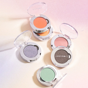 Judydoll橘朵单色眼影盘爆闪牛郎色偏光闪片哑光珠光细闪新手ins