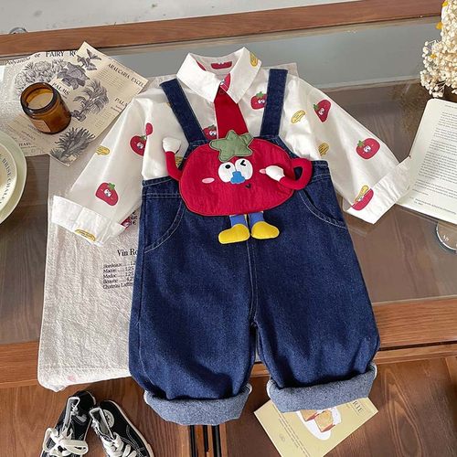 【现货】QT255326男童套装2025