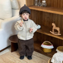 男童加厚套装 宝宝秋冬季 童装 韩版 加工定制 外套2025新款