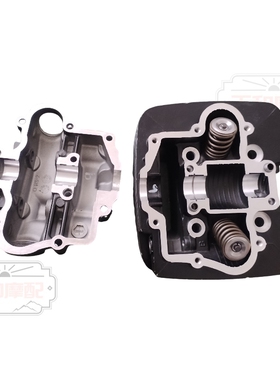 适用钻豹铃木HJ125K/-2 HJ125A EN125太子轻骑原装GS125H黑色缸头