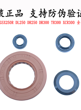 GW250 GSX250R DL250全车油封DR TR XCR300驱动轴油封 变档轴油封