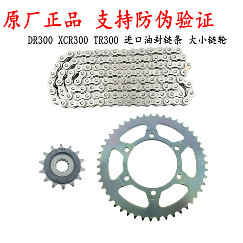 DR300TR300XCR300链轮油封链条