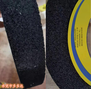 诺顿黑碳化硅大气孔砂轮350*40*127及400*50*203磨橡胶皮革钛合金