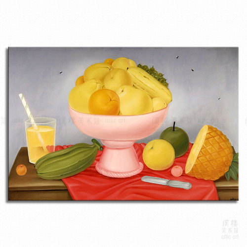 水果艺术风餐厅酒吧装饰画
