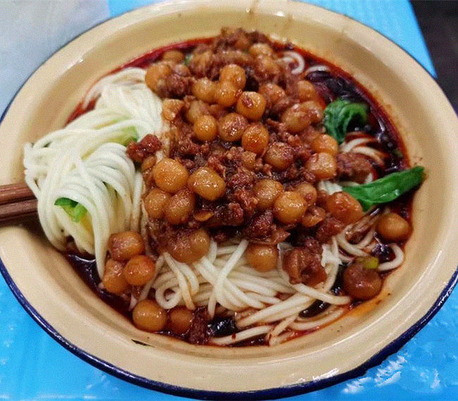 【10份包邮】重庆温馨缘面庄麻辣小面豌杂面碱水面一份重庆代购