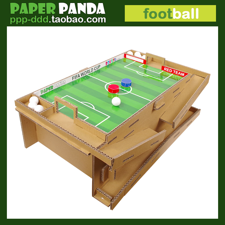 PAPERPANDA做手工DIY桌面足球