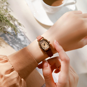 聚利时手表女款 2025年新款 轻奢小众复古小巧学生初高中女士石英表