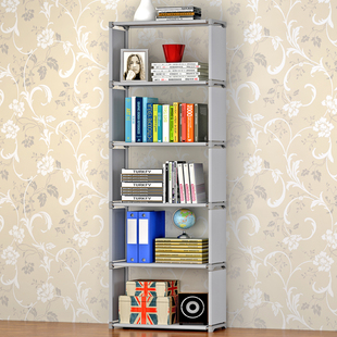 索尔诺 实用书柜书橱自由组装 加高书架隔板置物架 置物架层架 包邮