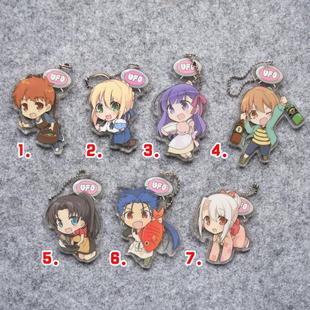 日单正版散货 Fate卫宫家今天的饭 亚克力挂件 FGO吊起来saber