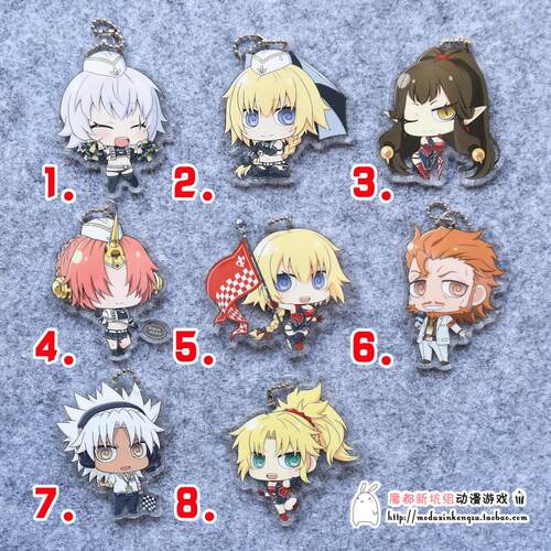 日单正版散货 Fate/Apocrypha Fes.2017限定 赛车系列 FGO