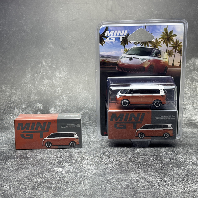 MINIGT 1:64 大众 Volkswagen ID.Buzz 面包车汽车模型#1061