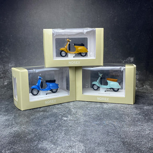 50N Vespa 50R 比亚乔仿真摩托模型摆件生日礼品 125 NOREV