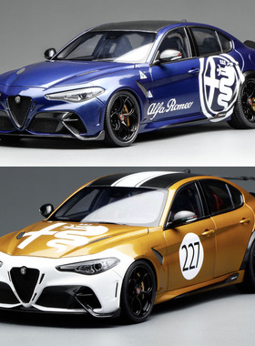 MOTORHELIX 1/18 阿尔法罗密欧 Giulia GTA  GTAm 合金汽车模型