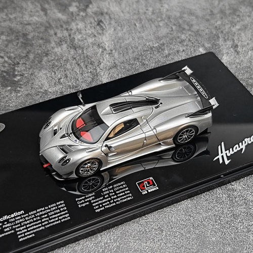 LCD 1:43 帕加尼 Pagani Huyara R 合金汽车模型 礼品收藏
