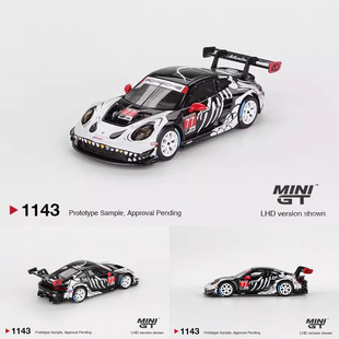 1143 保时捷 万圣节 汽车模型 GT3 预售MINIGT 911