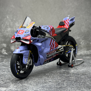 KILOworks 1/12 奔马车队 杜卡迪GP24 GP23 合金摩托车模型摆件