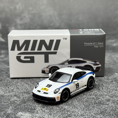 MINI GT 1:64 #1009 Porsche 911 Dakar 合金汽车模型