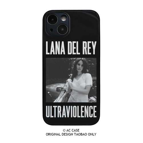 Lana Del Rey打雷姐ultraviolence暴力美学周边手机壳苹果16华为p60mate70荣耀小米15pro红米14vivopporeno13