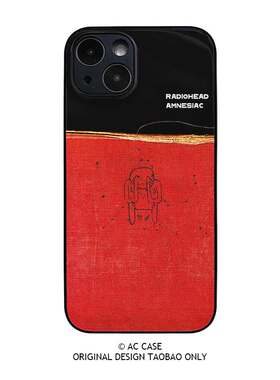 电台司令Radiohead摇滚乐队AMNESIAC失忆rock手机壳苹果16pro max华为nova13荣耀小米15红米note一加iqoo三星