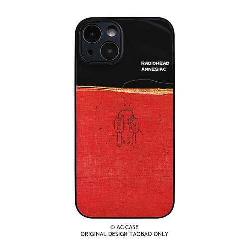 电台司令Radiohead摇滚乐队AMNESIAC失忆rock手机壳苹果16pro max华为nova13荣耀小米15红米note一加iqoo三星