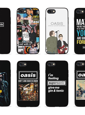 Oasis绿洲乐队英伦摇滚rock roll适用苹果iPhone16pro 13华为荣耀oppo小米vivo三星手机壳全包硅胶软壳玻璃壳