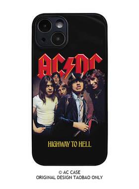 AC/DC硬摇滚乐队Highway To Hell音乐专辑手机壳适用苹果16promax华为pura80pro+荣耀mate小米17note14三星s