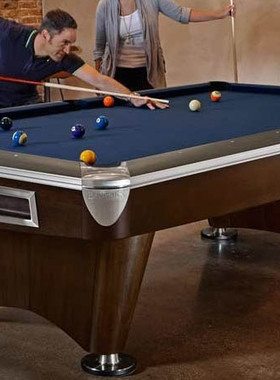 2022新款原装进口宾士域台球桌BRUNSWICK  美式金冠V九球台包邮