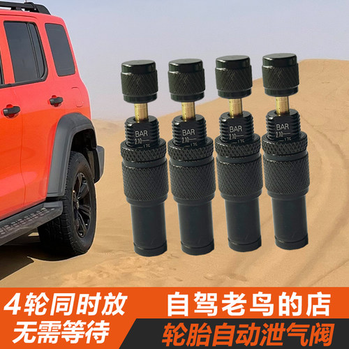 汽车越野专用玩沙轮胎放气阀