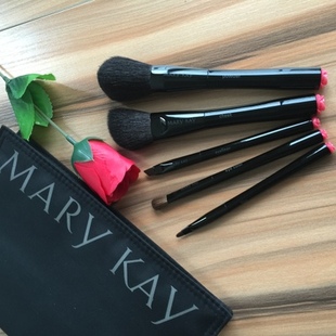 玫琳凯玫瑰美容套刷 口红刷眼影套刷 腮红刷 粉饼刷散粉刷  唇刷