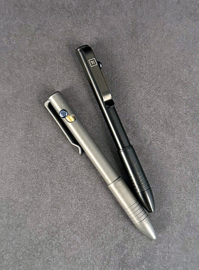 适应80多种笔芯 美国进口随身钛合金EDC枪栓笔 BOLT ACTION PEN