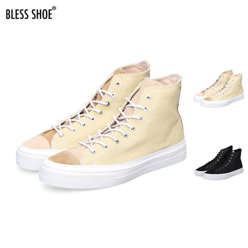 BLESSSHOE休闲鞋拼接情侣款