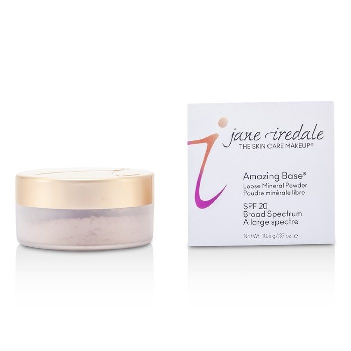 玫瑰女孩Jane Iredale四合一矿物质蜜粉SPF20碎粉散粉 彩妆持久