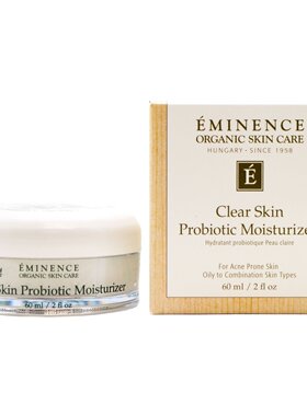 Eminence Clear Skin Moisturizer益生菌面霜60/250 净痘控油闭口