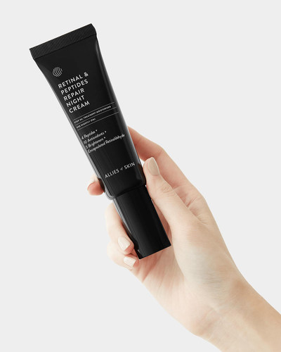 Allies of skin 0.05% A醇视黄醛多肽舒缓修護晚霜48ml 輕熟暗沈
