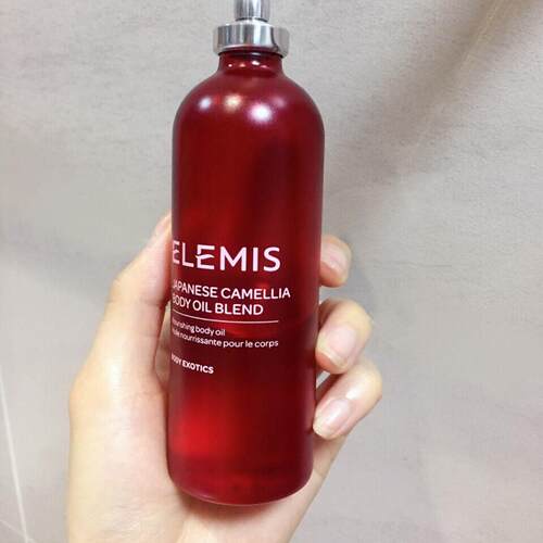 艾丽美Elemis Camellia山茶花身体油孕妇润肤保湿妊娠纹油 王心凌