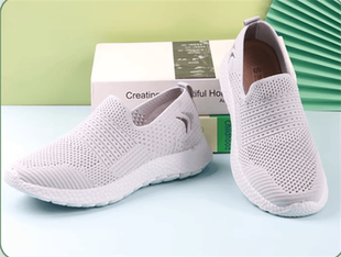 2024夏季 中老年一脚蹬爸爸鞋 新款 透气休闲鞋 男士 步源轩北京布鞋