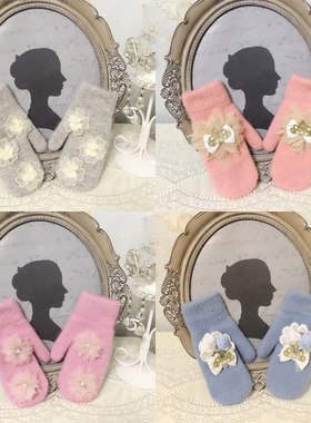 保暖手套兔毛手套女加绒保暖